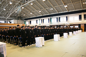 鹿児島県立甲南高等学校HP : 68期生、学び舎を巣立つ -第68回