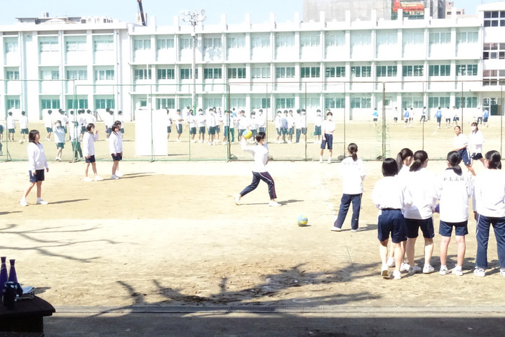 鹿児島県立甲南高等学校ＨＰ : クラスマッチ